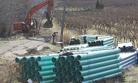 AREA A RESIDENTS QUESTION DETAILS OF SEWER PROJECT AS CONSTRUCTION WORK FINALLY BEGINS