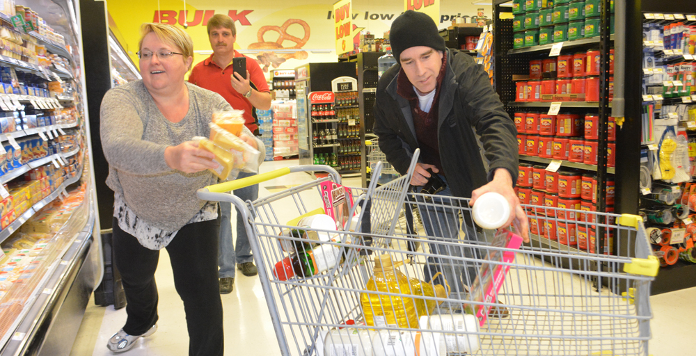Woman wins 50-second shopping spree at Buy-Low Foods