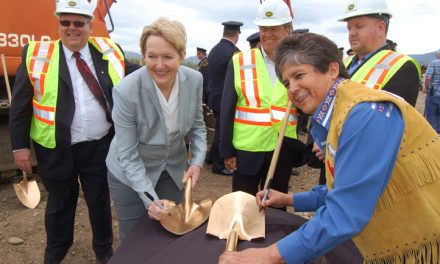 Dignitaries break ground at prison site near Oliver