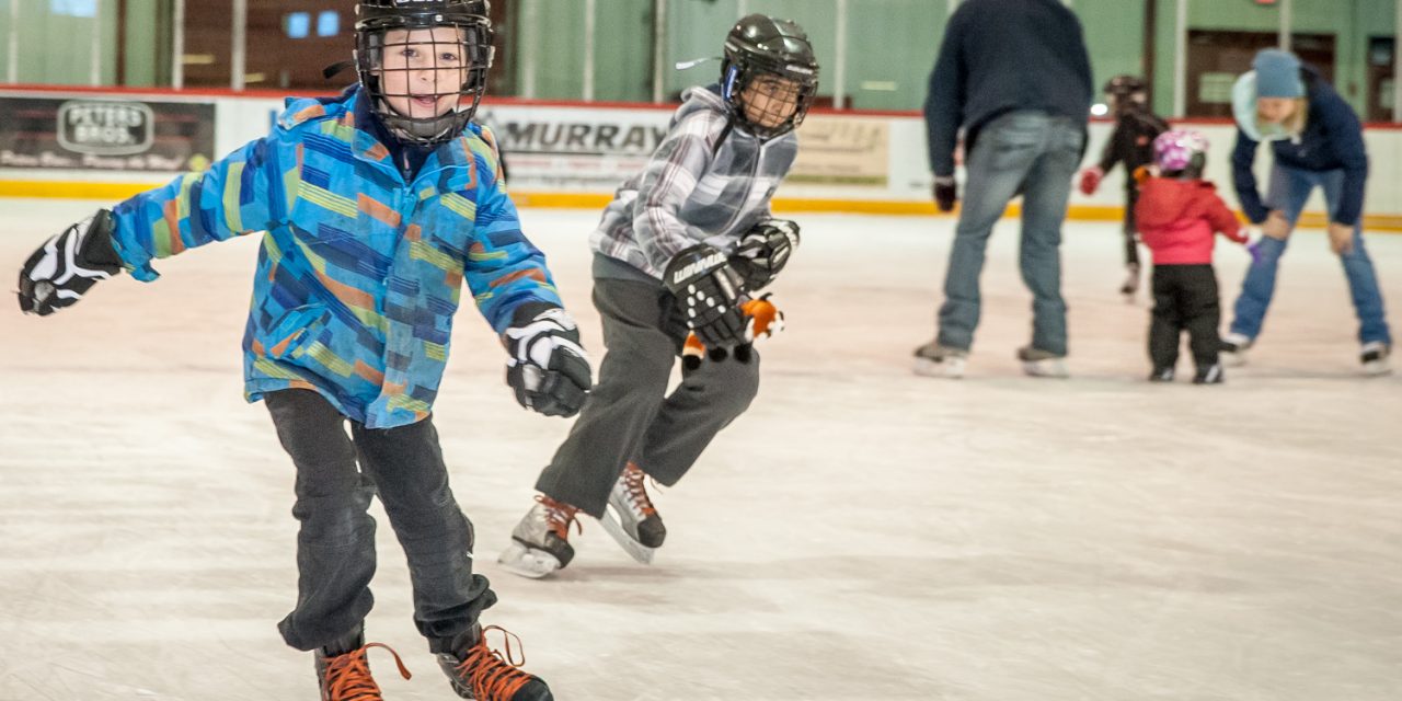 Family Day Free Skate held at Sun Bowl Arena
