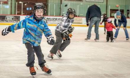 Family Day Free Skate held at Sun Bowl Arena