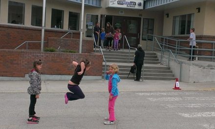 Skipping rope for a cause