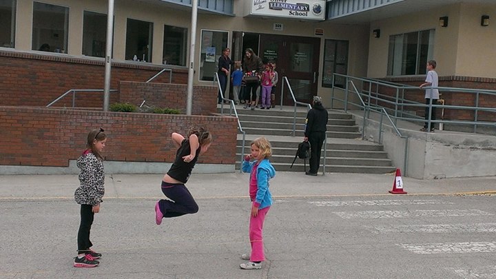 Skipping rope for a cause