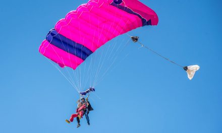 Former Oliver mayor jumps out of plane for 75th birthday