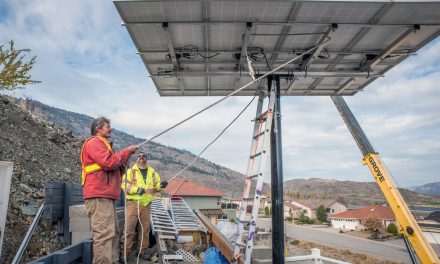 Solar evangelist moves his panels to increase efficiency