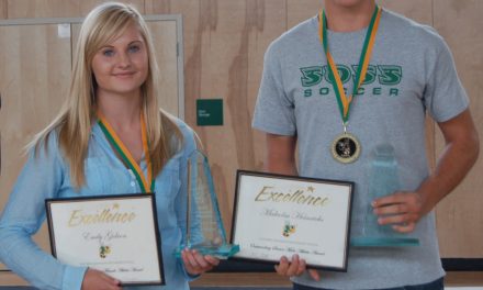 Senior service awards presentations