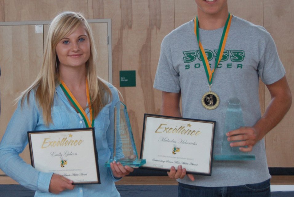 Senior service awards presentations