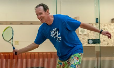 Longtime Osoyoos visitor looks forward to competing against world’s best senior squash players this week