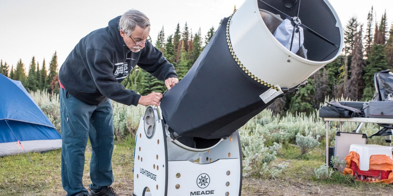 Intrepid stargazers spend week at ‘party’ on top of Mount Kobau