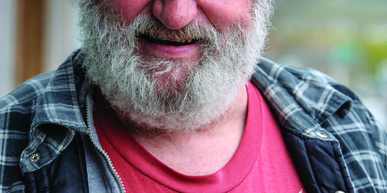 ECCENTRIC ‘STONE DAN’ RUNNING AS GADFLY, NOT TO WIN