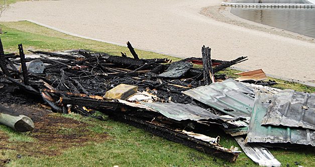 SUGAR SHACK DESTROYED IN SUSPICIOUS FIRE