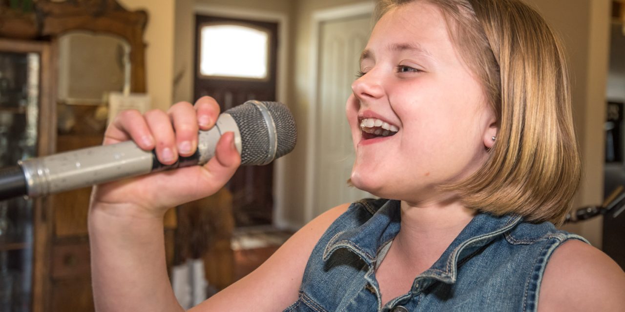 Kyah Allen, 9, aims for singing spotlight after winning spot in talent contest semi-final