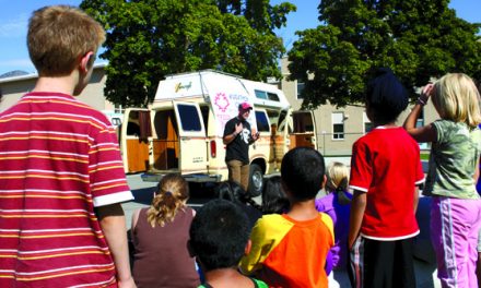 OSOYOOS ELEMENTARY SCHOOL PAID SPECIAL VISIT BY TERRY FOX VAN AND FOX’S BROTHER