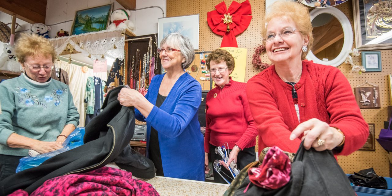 Thrift Shop volunteers