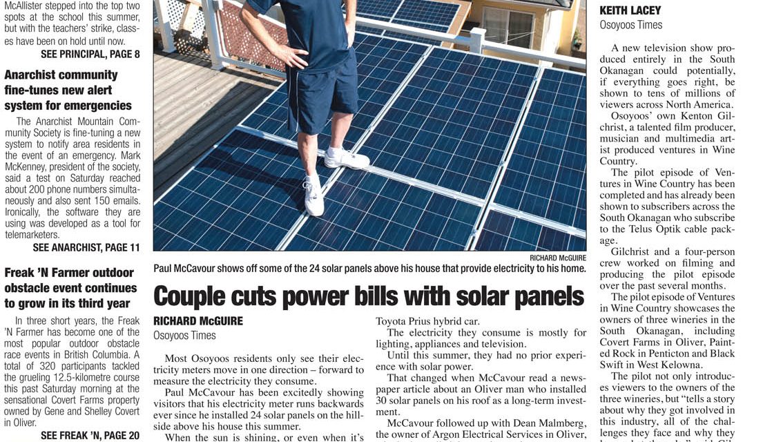 Team at Osoyoos Times very proud of national recognition