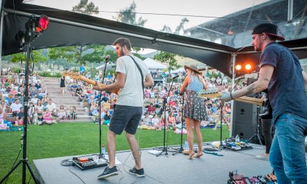 Hey Ocean entertains large audience at Tinhorn Creek Vineyards