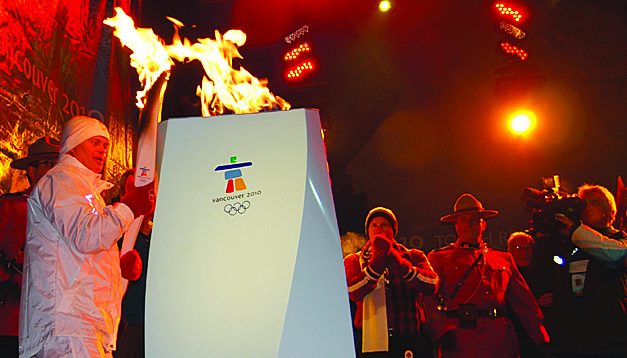 THE OLYMPIC SPIRIT IGNITES IN OSOYOOS