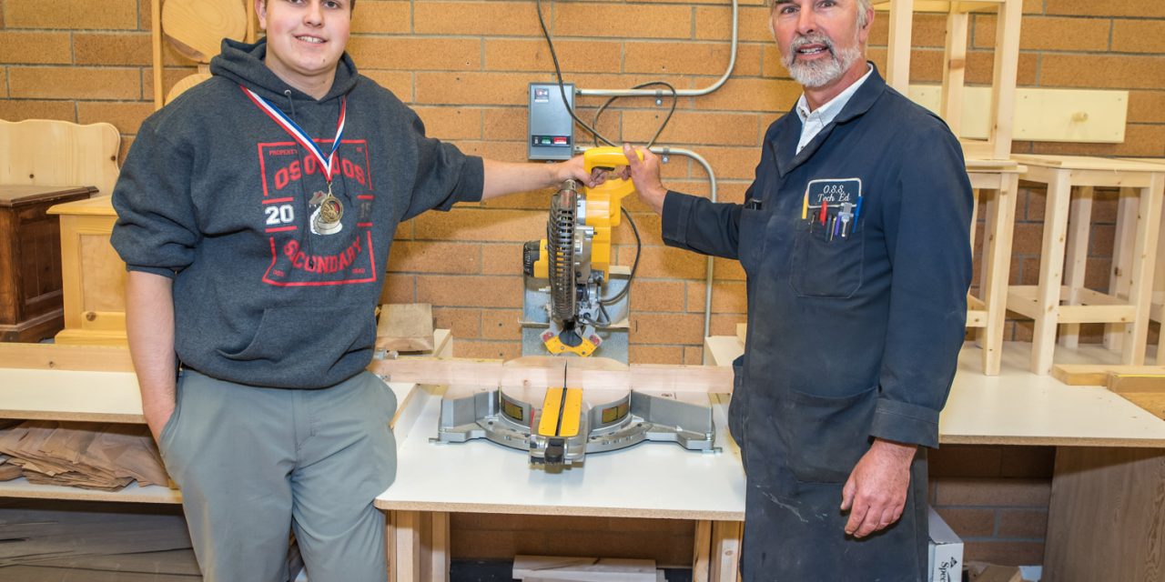 OSS student Shayden Stark competes in provincial trades competition after winning for Okanagan