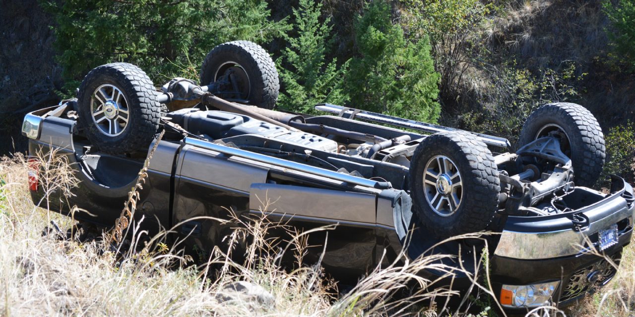 Rollover injures Oliver woman