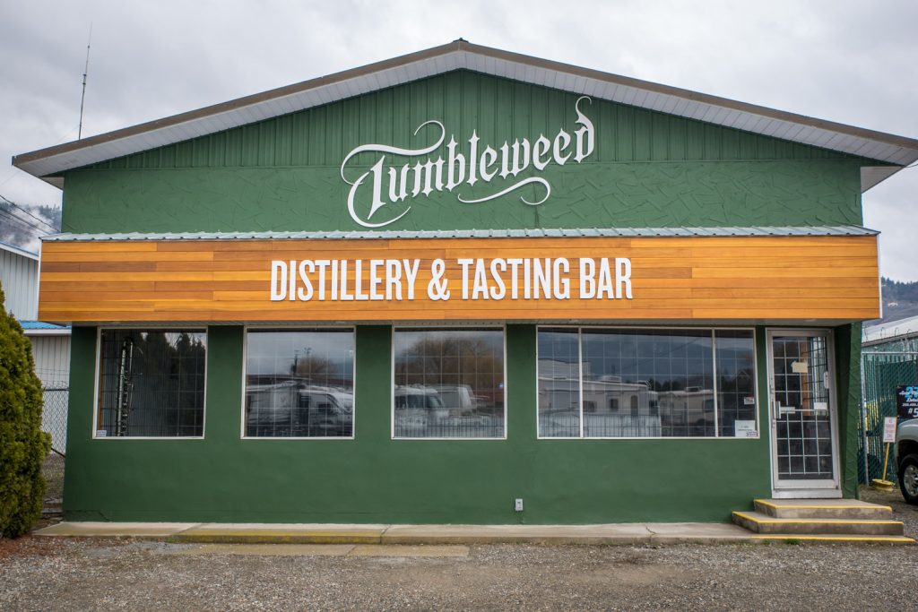 Tumbleweed Distillery and Tasting Bar. (Richard McGuire photo)