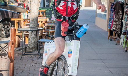 Environmentalist stops in Osoyoos on cross-Canada unicycle journey