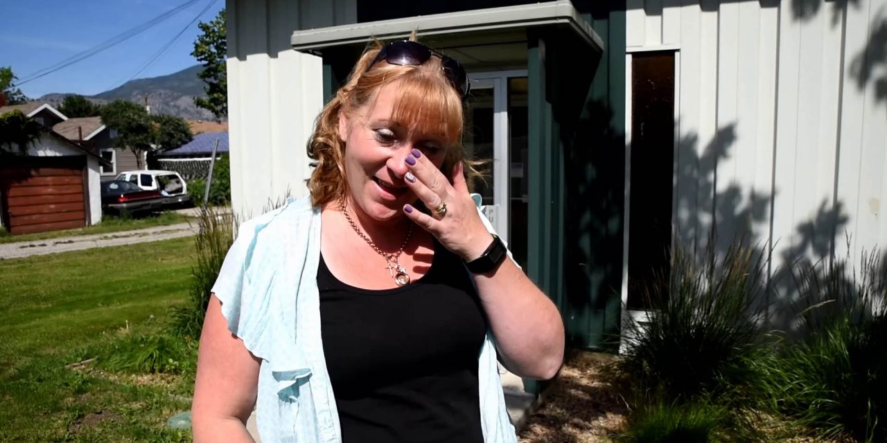 VIDEO: Brenda Dorosz reacts as school trustees vote to save Osoyoos Secondary School