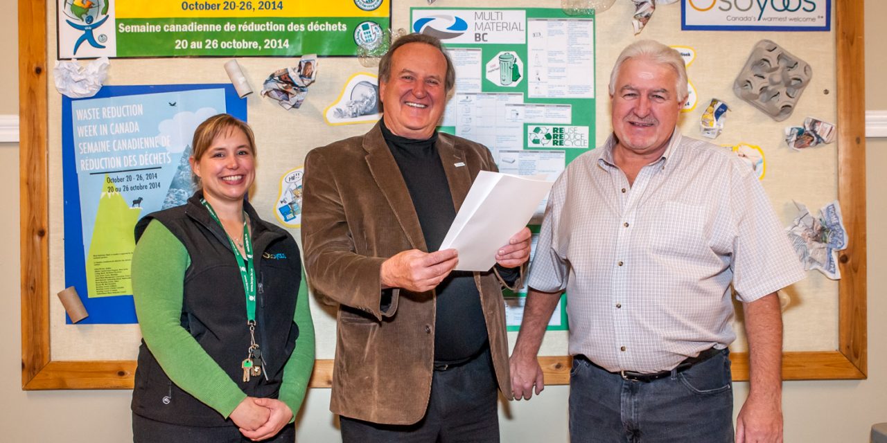 Waste reduction week proclaimed in Osoyoos