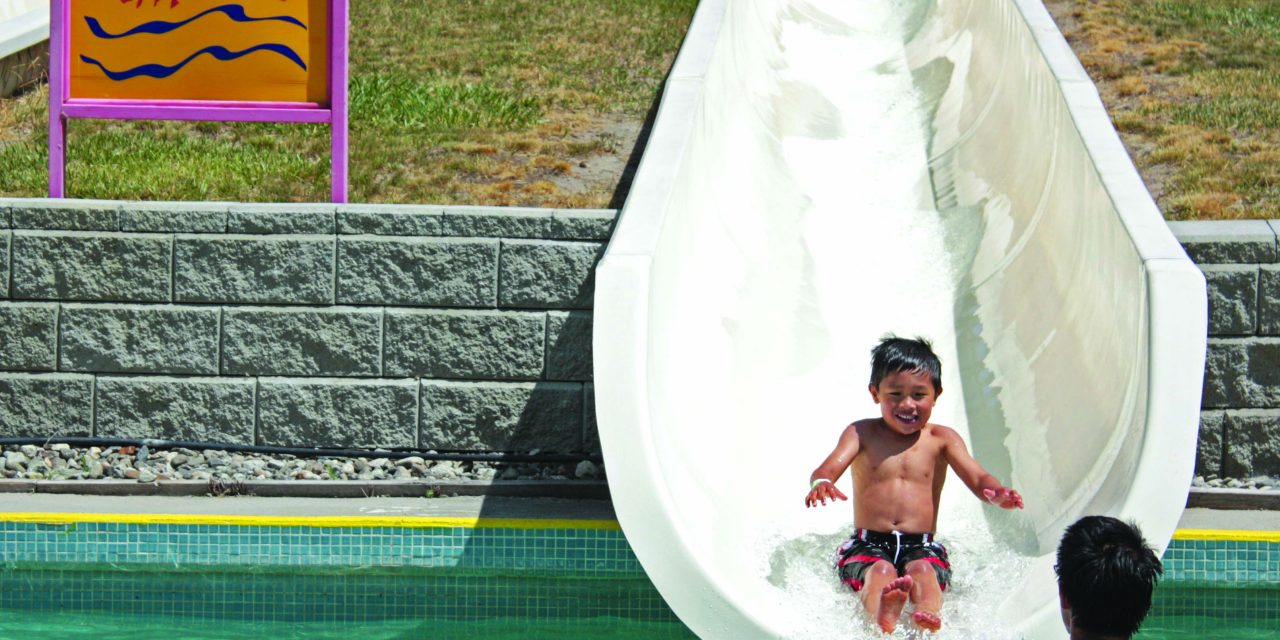 USING ULTRA VIOLET SANITATION AT WATERSLIDES PARK DOESN’T FIT WITH HEALTH REGULATIONS