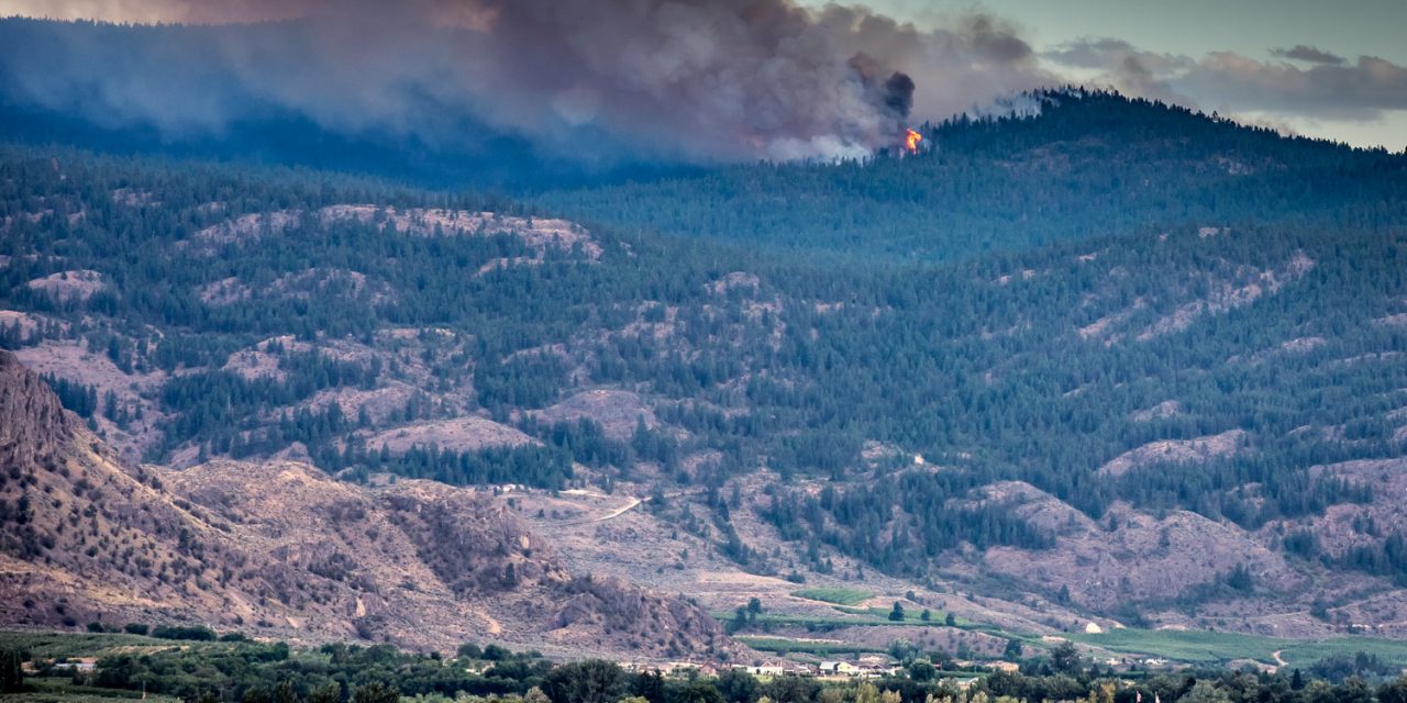 Cooler weather and some moisture provide relief from wildfires locally