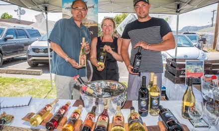 Wine tasting at farmers’ markets working out well