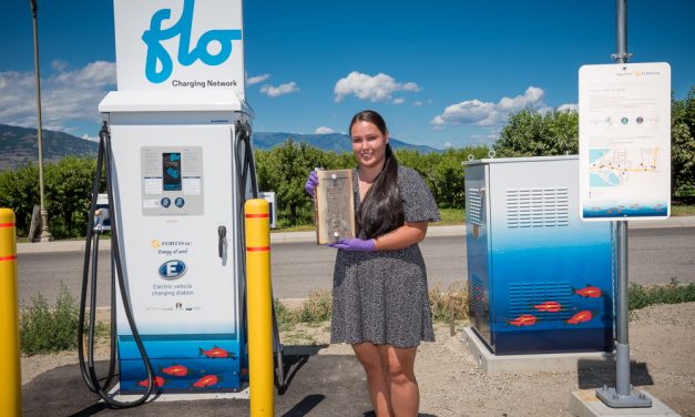 New EV charging stations unveiled, showcase OIB youth artwork