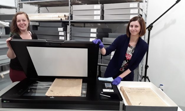 Society digitizes Oliver’s newspaper heritage