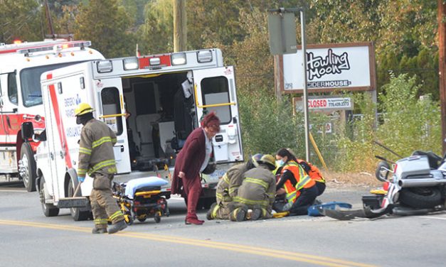 Update: Police suspect alcohol in motorcycle collision
