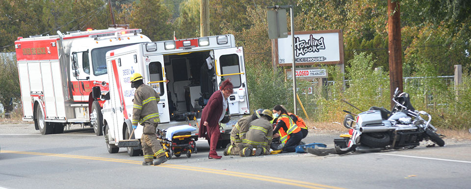 Update: Police suspect alcohol in motorcycle collision