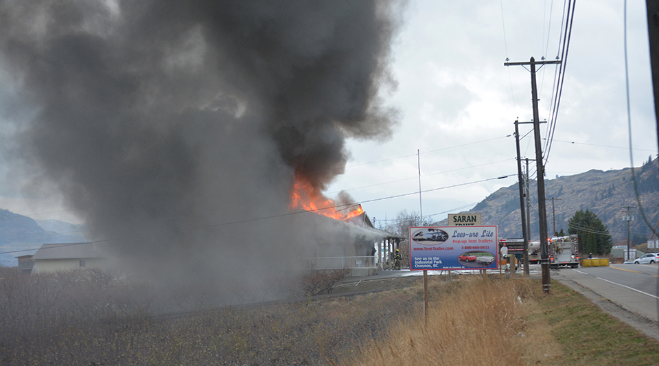 Fire damages Saran Fruit Market