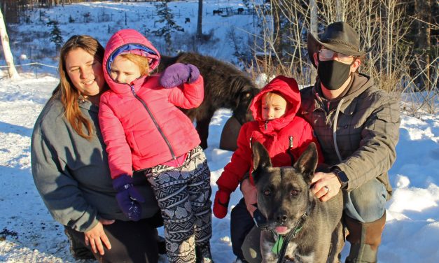 Neighbours support each other during police incident