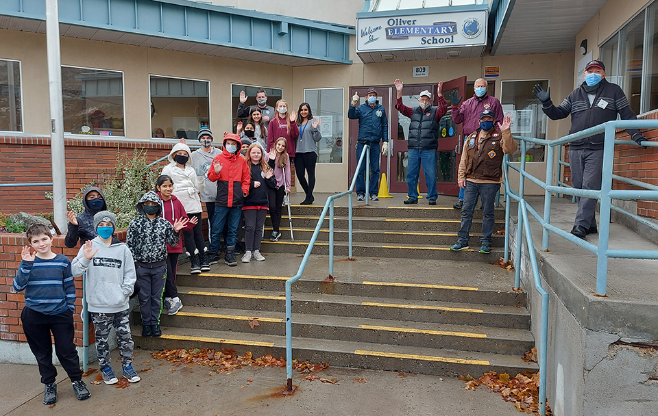 Knights (in shining armour) prepare to brighten Christmas in Oliver