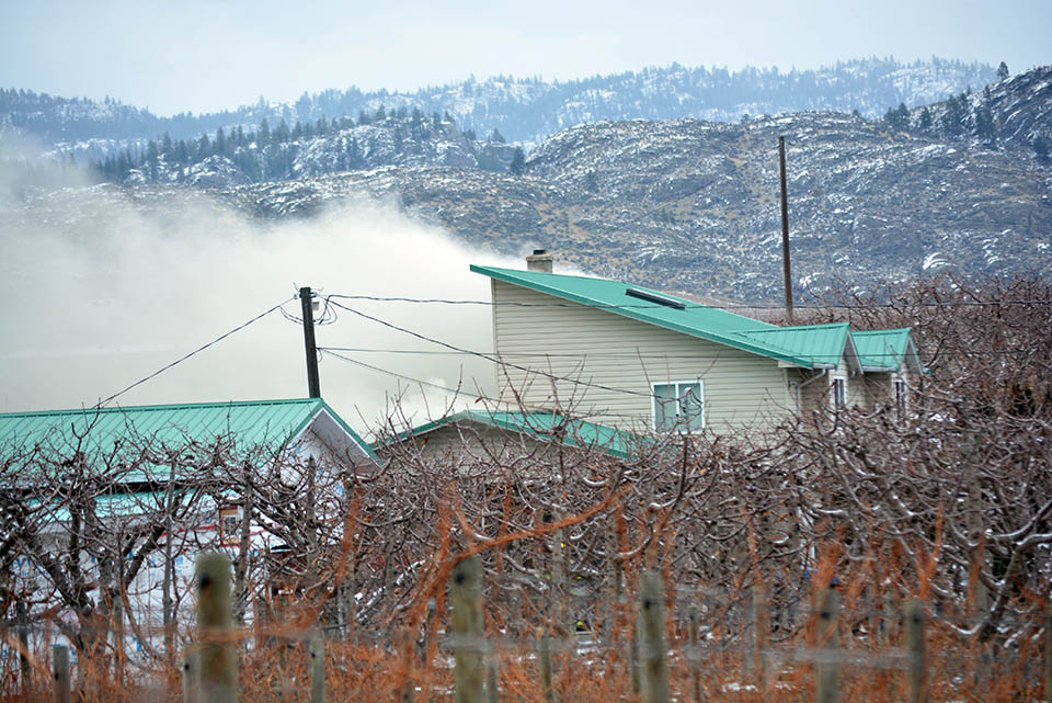 Firefighters battling stubborn structure fire