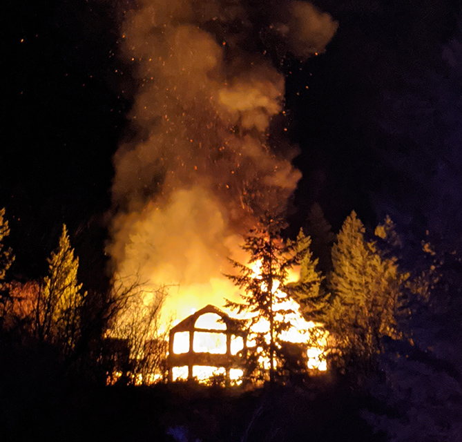 Update: House destroyed in Kilpoola