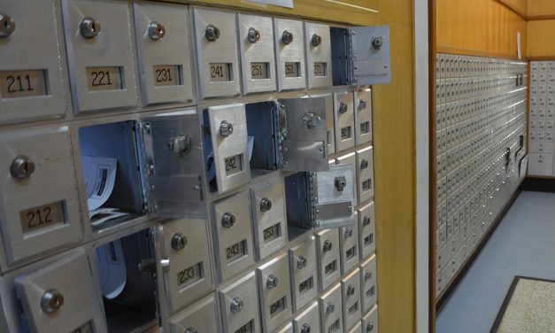 Oliver post office boxes vandalized