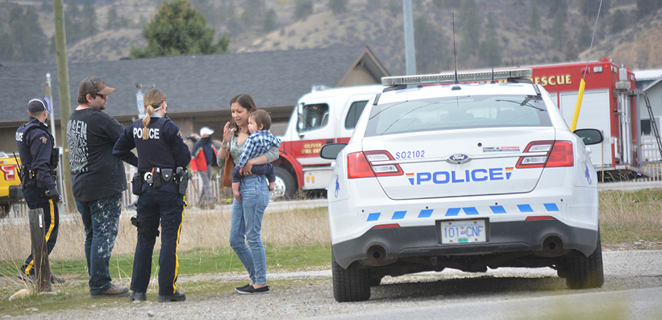 Police frown on road rage in Oliver