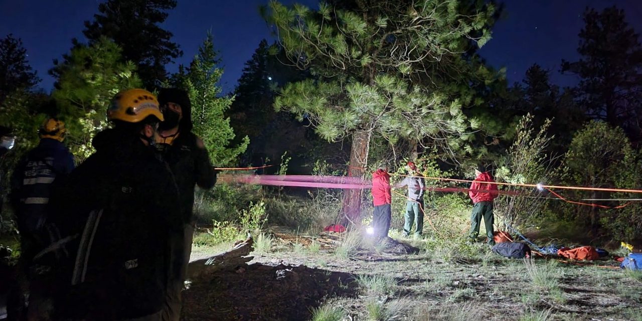 Local SAR assists in rescuing hikers