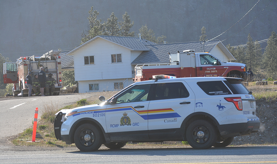 Police, firefighters attend property