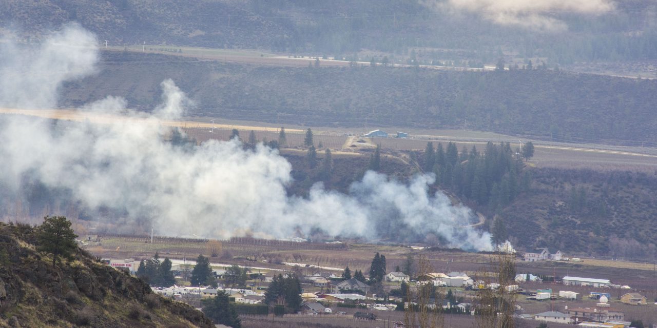 Big burn piles summon firefighters