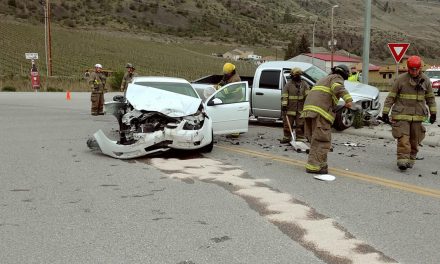 Two-vehicle collision causes injuries