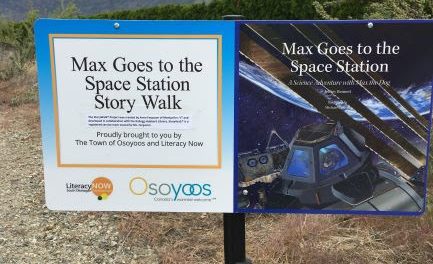 New story boards installed at Osoyoos canal walkway