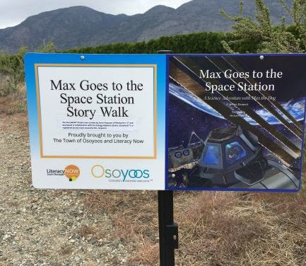 New story boards installed at Osoyoos canal walkway