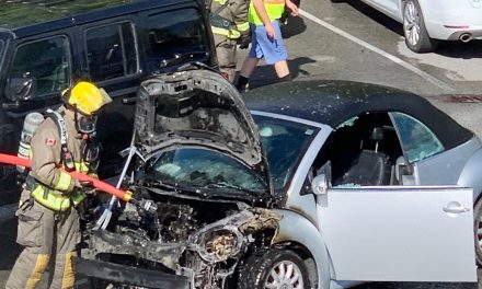 Car fire cause unknown