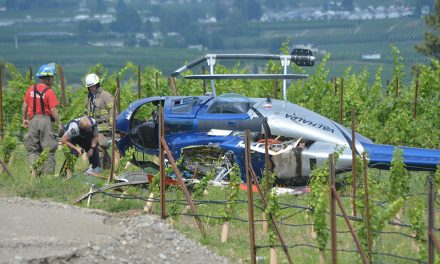 Three taken to hospital after helicopter crash