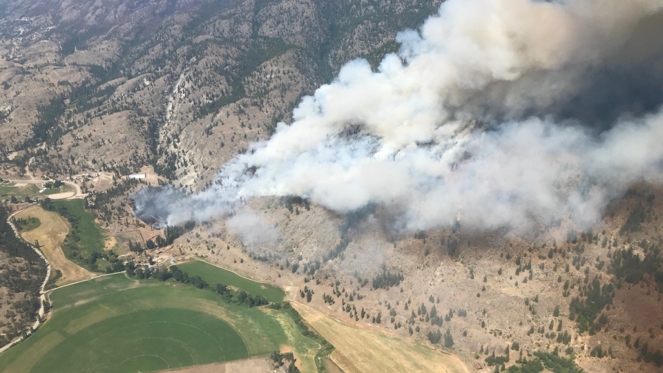 Evacuation orders issued due to Thomas Creek wildfire